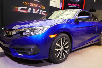 Khám phá Honda Civic Coupe 2016 với thiết kế ấn tượng