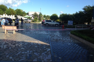 Gia Lai: Đối tượng quẫn trí nhảy lầu tự tử đang bị công an truy tìm