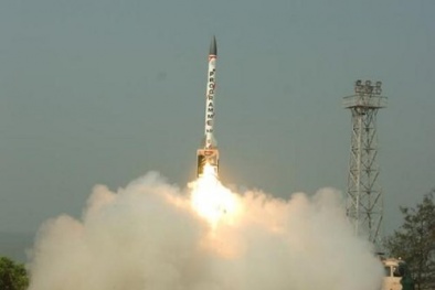 Tên lửa đánh chặn Ấn Độ tiêu diệt chính xác mục tiêu trong cuộc thử nghiệm