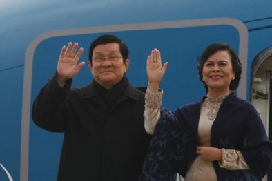 Đức bắn 21 phát đại bác và đưa máy bay chiến đấu hộ tống đoàn Chủ tịch nước Trương Tấn Sang