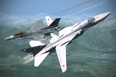 Máy bay ném bom Su-24 liệu có thể chống lại chiến đấu cơ F-16?