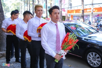 Chú rể bảnh bao đến hỏi cưới cô dâu Diễm Hương