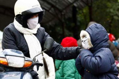 Không khí lạnh tăng cường sắp tràn về miền Bắc, nhiệt độ xuống 12 - 14 độ C