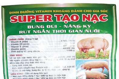 Phát hiện hàng loạt công ty sản xuất thức ăn chăn nuôi chứa chất cấm