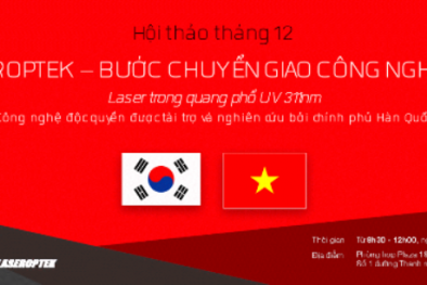 Sibetech đưa công nghệ tương lai - UV311nm vào trong trị liệu và thẩm mỹ