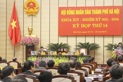 Khai mạc kỳ họp HĐND giới thiệu bầu Tướng Chung làm Chủ tịch Hà Nội