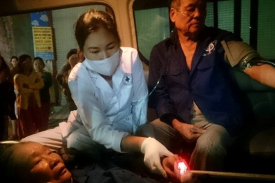 Cháy nhà giữa đêm, nữ gia chủ hoảng loạn nhảy xuống từ tầng 3