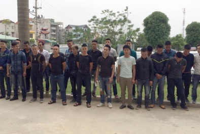 Lực lượng côn đồ hùng hậu mang dao chọc tiết lợn đi 'đánh thuê' 