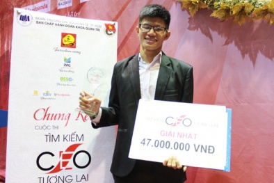 Đã tìm thấy quán quân cuộc thi 'Tìm kiếm CEO tương lai lần 6'