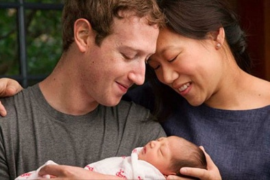 Mark Zuckerberg một người cha có nhân cách lớn