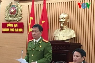 Họp báo thông tin chính thức về vụ án mạng kinh hoàng ở Thạch Thất