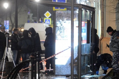 Nổ bom kinh hoàng tại trung tâm Moscow, Nga