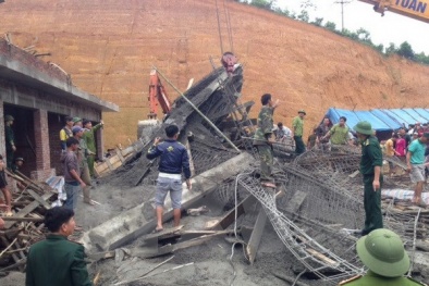 Sập giàn giáo ở Hà Tĩnh: Cập nhật tình hình sức khỏe các nạn nhân