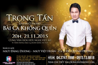 Bị tố tự xưng 'Ông hoàng nhạc đỏ', Trọng Tấn nói gì?