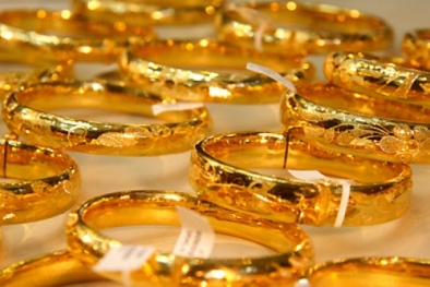 Cập nhật giá vàng trong nước ngày 11/12/2015: Giá vàng lại trượt dốc không phanh