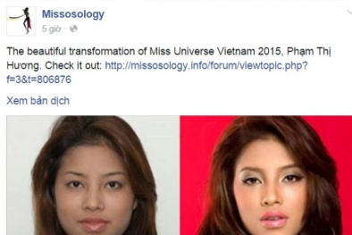 Phạm Hương bị ‘chơi xấu’ trên đấu trường nhan sắc?