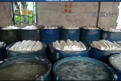 Phát hiện hơn 10 tấn măng Trung Quốc chứa chất độc có thể gây tử vong