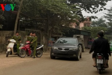 Đã bắt được phạm nhân trốn trại ở Thanh Hóa đào tẩu ra Hà Nội