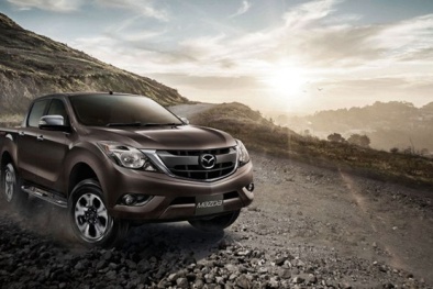 ‘Lộ’ hình ảnh bán tải Mazda BT-50 2016 trước ngày ra mắt