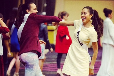 ‘Chiến lược’ khôn ngoan của Phạm Hương trên đấu trường nhan sắc