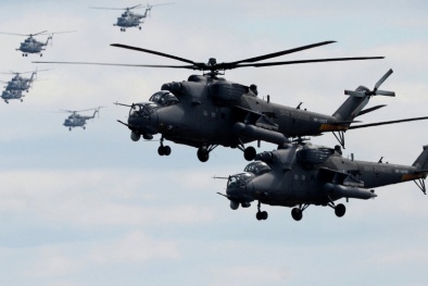 Trực thăng Mi-35M: ‘Hung thần’ Nga tham gia săn IS tại Syria