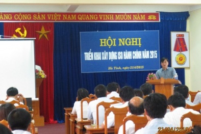 Hà Tĩnh: Đẩy mạnh áp dụng ISO vào các cơ quan hành chính