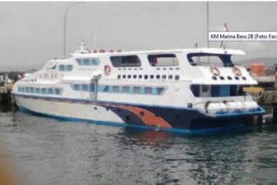 Đắm tàu ở Indonesia: Cứu được 39 người trong số hơn 100 hành khách