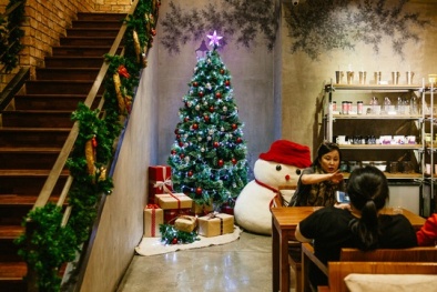 Những quán cà phê chụp ảnh Giáng sinh ‘siêu hot’ tại Sài Gòn