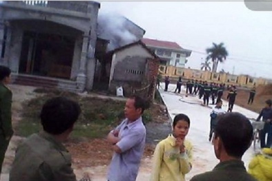 Chém trọng thương mẹ tật nguyền không đi lại được rồi phóng hỏa đốt nhà