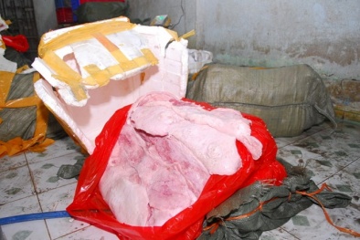 Các vụ bắt giữ hàng tấn thịt hôi thối năm 2015 trên cả nước