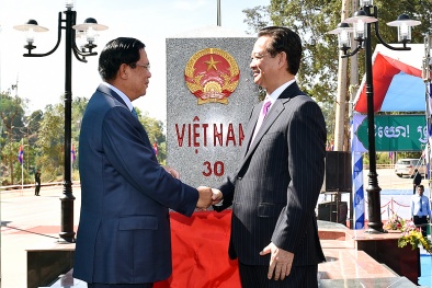 Khánh thành cột mốc biên giới Việt Nam – Campuchia số 30