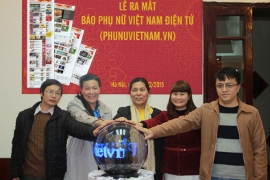 Báo Phụ nữ Việt Nam ra mắt phiên bản điện tử