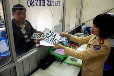 Hà Nội sẽ có thêm điểm đăng ký xe đặt tại Ngọc Hồi