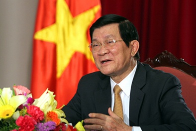 Chủ tịch nước Trương Tấn Sang: Nguồn lực nào cũng phải phòng chống tham nhũng