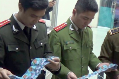 Hà Nội: Hủy 1,2 tấn ô mai, hoa quả khô nhập lậu từ biên giới