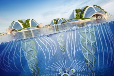 Sắp có làng sinh thái khổng lồ chứa hàng trăm nghìn người dưới đáy biển