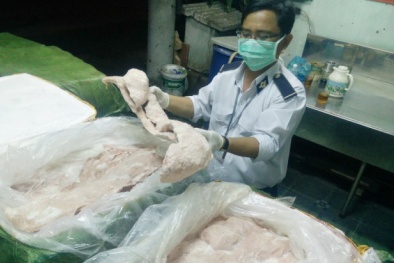 Vú heo Trung Quốc thối 'phù phép' thành vú dê vào quán nhậu