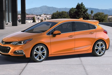 Lộ diện Chevrolet Cruze Hatchback 2017 đậm chất thể thao