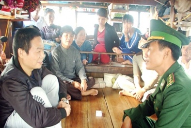 Người Trung Quốc cảm ơn ngư dân Việt Nam vì ơn cứu mạng trên biển