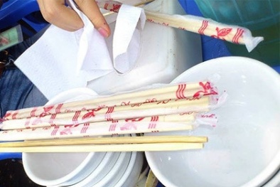 Có hay không doanh nghiệp dùng chất cấm trong đũa dùng một lần?