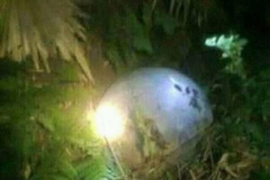 'Quả cầu lạ' lại rơi xuống Tuyên Quang trong đêm