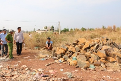 Táo tợn giết người, dìm xác xuống hồ để phi tang