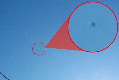 Cư dân mạng xôn xao vì xuất hiện UFO quay tròn trên bầu trời Nga