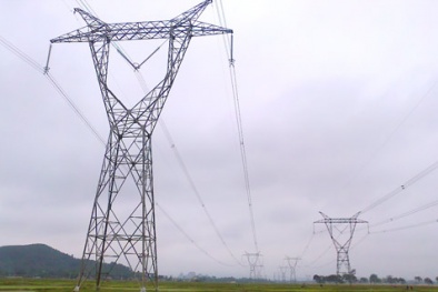 Năng suất truyền tải điện trên lưới 500kV Bắc - Nam năm 2015 tăng 12,6%