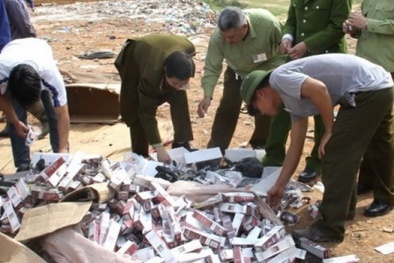 3,5 tấn mỹ phẩm nhãn châu Âu, 'ruột' Trung Quốc