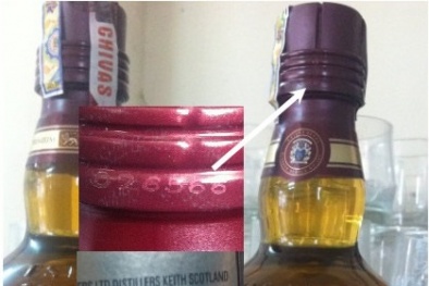 3 dấu hiệu đơn giản nhất giúp phân biệt rượu Chivas 12 thật và giả