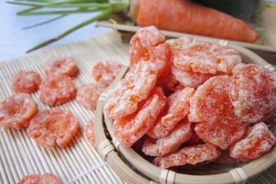 Mê mẩn với cách làm mứt cà rốt đẹp mắt, ngon mê ly đãi khách