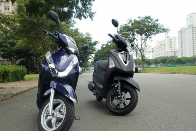 Yamaha Acruzo ‘quyết chiến’ Honda Lead trong phân khúc xe tay ga hạng trung