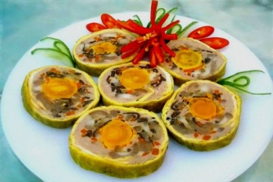 Cách làm giò ngũ sắc viên mãn đầu năm mới