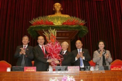 Tổng Bí thư Nguyễn Phú Trọng được tín nhiệm tái đắc cử